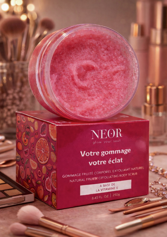 Gommage Fruité à la vitamine E